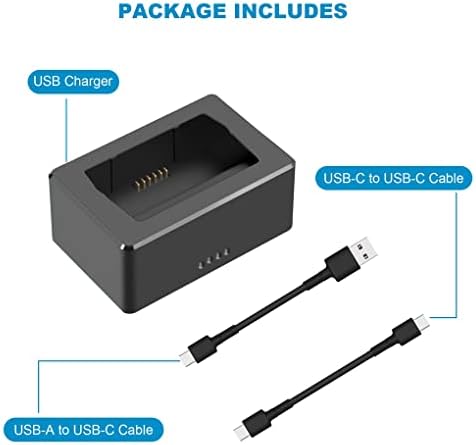 Mavic Mini 3 Pro USB Akkumulátor Töltő, Töltő Hub Két Töltés Kábelek D JI Mini 3 Pro, QC3.0 PD Gyors Töltés