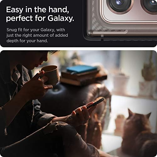 Spigen Masszív Páncél Célja a Samsung Galaxy Note 20 Ultra 5G Esetben (2020) - Matt Fekete