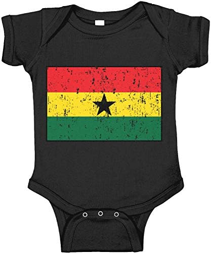 Amdesco Ghána Zászló Ghánai Csecsemő Body