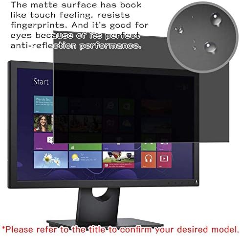 Synvy Adatvédelmi képernyővédő fólia, Kompatibilis Dell P2714T 27 Kijelző Monitor Anti Kém Film Védők [Nem Edzett Üveg]