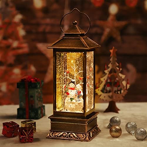 Karácsonyi Dekoráció Otthon Kivilágított Hógömb,Karácsony, Mikulás Lámpás,Víz Lámpás Csillogó a Zenét az USB-elemes Énekel