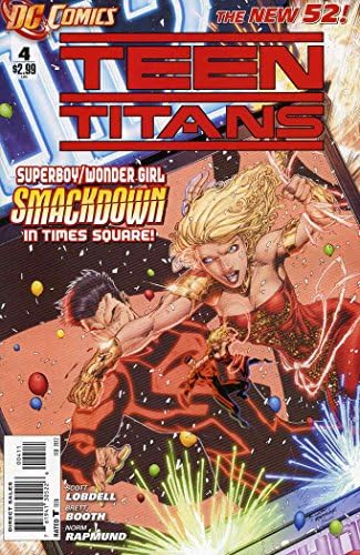 Tini Titánok (4 Sorozat) 4 VF/NM ; DC képregény | Új 52 - Superboy/Csoda Lány