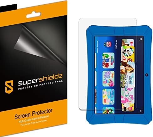 Supershieldz (3 Csomag) Célja a Gateway 8 hüvelykes Tablet a Gyerekek képernyővédő fólia, Nagy Felbontású Clear Pajzs (PET)