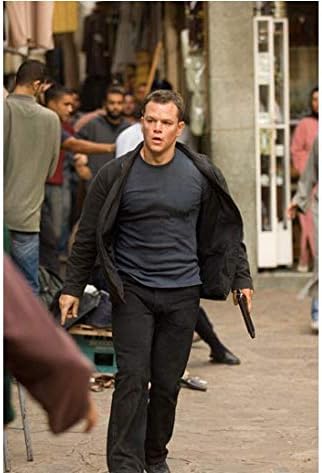 Matt Damon Állandó Magas Szája félig Nyitva Kezét Fél 8 x 10 Inch-Fotó