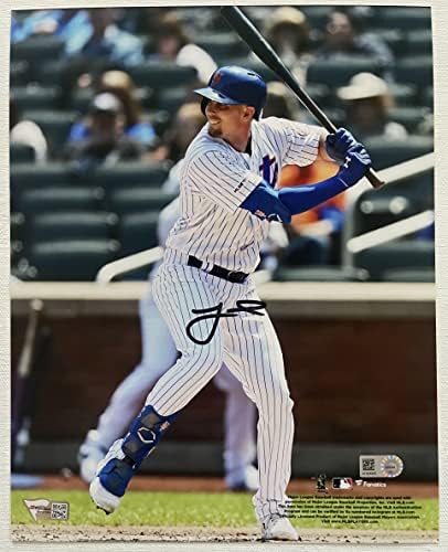 Jeff McNeil Aláírt Dedikált Fényes 8x10 Fotó New York Mets - MLB Hitelesített