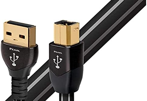 AudioQuest Gyöngy (0,75 m) Fekete/Fehér USB A-B