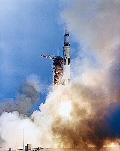 A NASA Apollo-9 Űrhajó Felszállás Sorrend 11x14 Ezüst-Halogenid-Fotó Nyomtatás