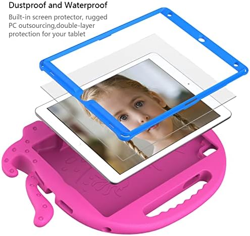Tablet PC-Fedezze Gyerekek Esetben Kompatibilis iPad 10.2 (2021/2019), a Fogantyú Lökhárító |Védő Gyerek-Bizonyíték Álljon