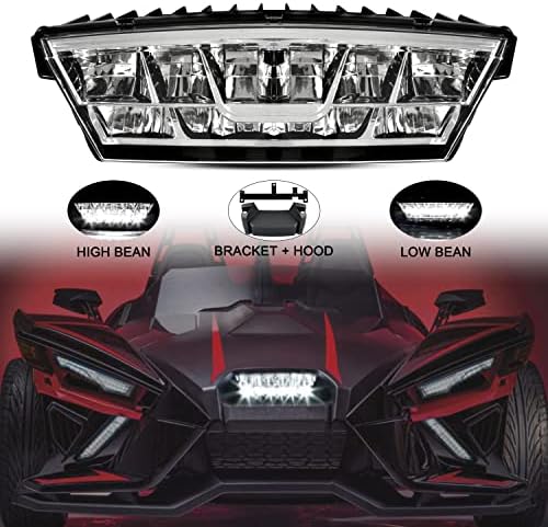 SAUTVS LED Fényszóró Szerelvény a Csúzli Modellek, Középső Fej Fény Készlet 2020-2023 Polaris Csúzli, S GT-R LE SL Módosított