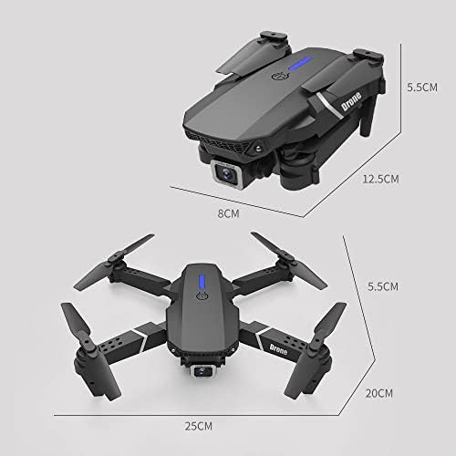 STSEEACE Drónok a Fényképezőgép Gyerekeknek 4K HD FPV Élő Video,Mini RC Drón Kezdőknek 3D-s Fejtetőre,fej nélküli Mód,Egyéni