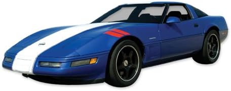 Phoenix-Graphix Csere 1996 Chevrolet Corvette Grand Sport Matricák & Csíkos Szett - Fehér/Kék