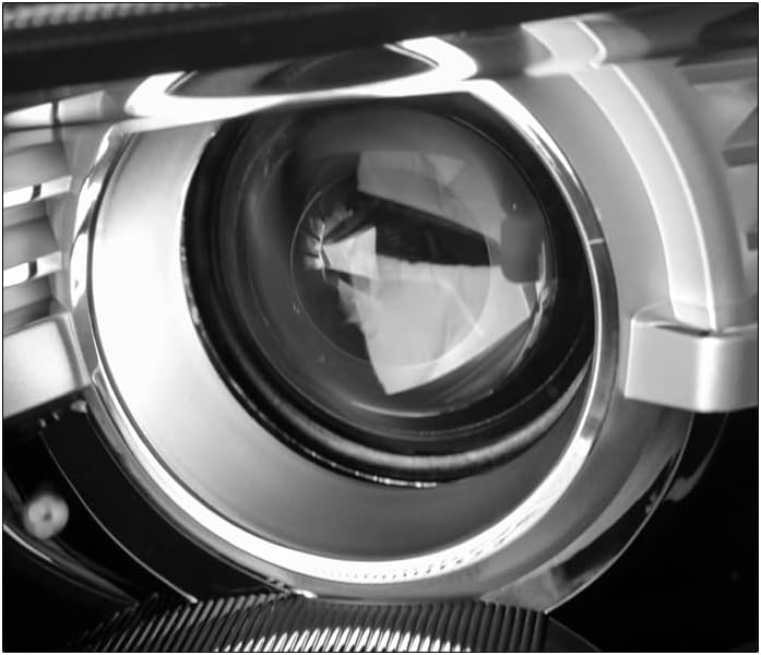 ZMAUTOPARTS LED Cső Projektor Lámpa Króm Vezető Oldalán Kompatibilis 2017-2021 Honda CR-V LX | EX | EX-L