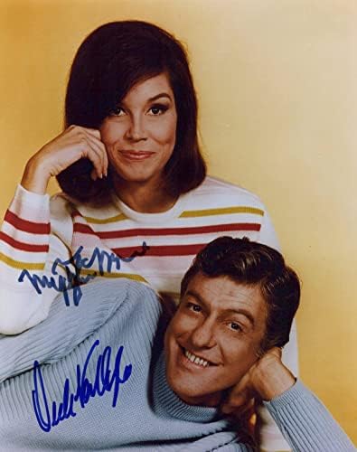Dick Van Dyke & Mary Tyler Moore aláírt 8x10 fotó