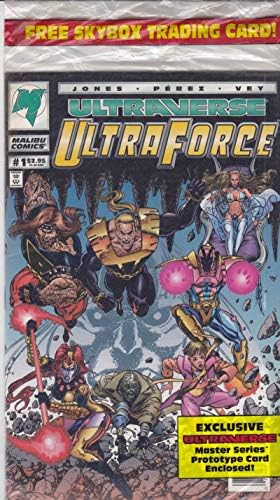 UltraForce (Vol. 1) 1 (Újságos) (kártya) VF/NM ; Malibu képregény | Ultraverse