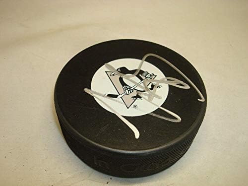 Tyler Kennedy Aláírt Pittsburgh Penguins Jégkorong Dedikált 1A - Dedikált NHL Korong