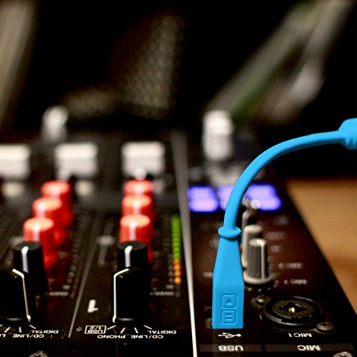 DJ TechTools Chroma Kábel: Audio Optimalizált 1,5 M-USB A-USB a-B Kábel (Kék)