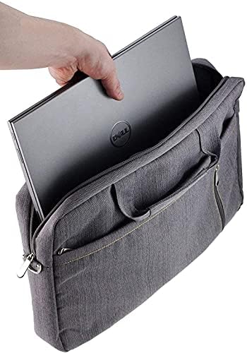Navitech Szürke Karcsú Vízálló Laptop Táska - Kompatibilis LG gramm 2-in-1 Ultra-Könnyű, 16 16T90P