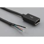 OEM Tensility Nemzetközi 10-02336, Kábel, Szerelvény USB-1m Típusú USB-4 POS RCP 28AWG (25 Db)