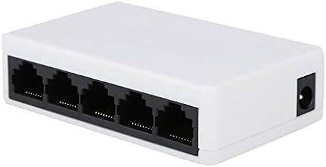 UOEIDOSB Hálózati Kapcsoló Mini Hálózati Kapcsoló az 5-Port 10/100mbps Gyors Ethernet-Kapcsoló Adapter (Szín : az ábrán látható,