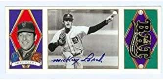 Autogramot Raktár 586145 Mickey Lolich Dedikált Baseball Kártya - New York Mets-Detroit Tigers New York Mets Detroit Tigers