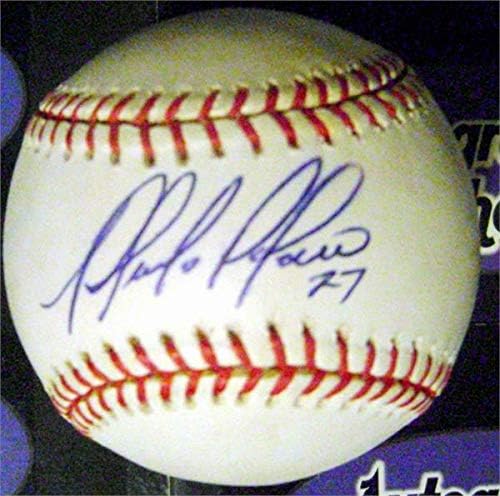 Autogramot Raktár 622553 Placido Polanco Dedikált Baseball - OMLB Phillies Bíborosok Tigrisek All Star 67