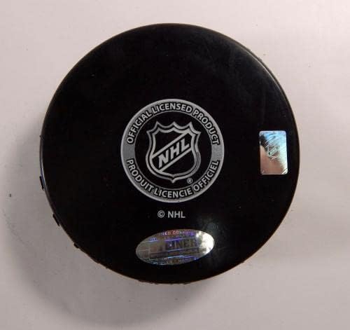 Scott Hartnell 19 írta Alá Philadelphia Flyers NHL Jégkorong Auto Steiner 05 - Dedikált NHL Korong