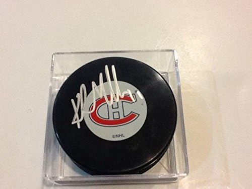 Kirk Müller Aláírt Montreal Canadiens Habs Jégkorong Aláírt egy - Dedikált NHL Korong