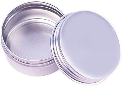 Otthon Tartalék Üres PET-Palackok 30ML Üres Újratölthető Krém Alumínium Tartályok Smink Kozmetikai Tégelyek Minta Jar Smink