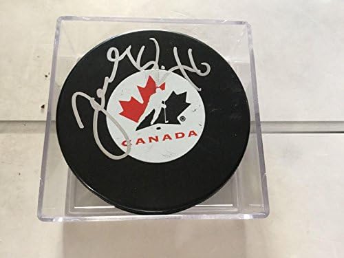 Joel Quenneville Aláírt Csapat Kanadai Jégkorong Dedikált Menj Blackhawks c - Dedikált NHL Korong