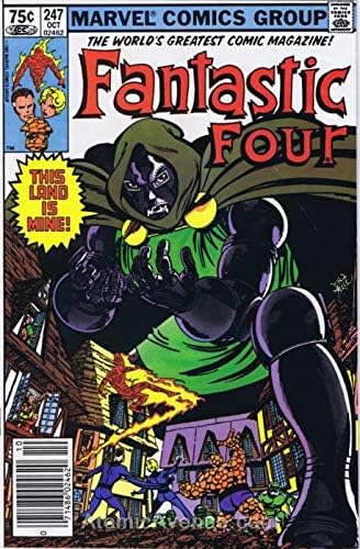 Fantasztikus Négyes (Vol. 1, Kanadai Kiadás) 247 VF ; Marvel képregény
